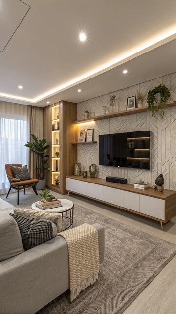 Living Room in 2 BHK Villa at Jigani – for Sale