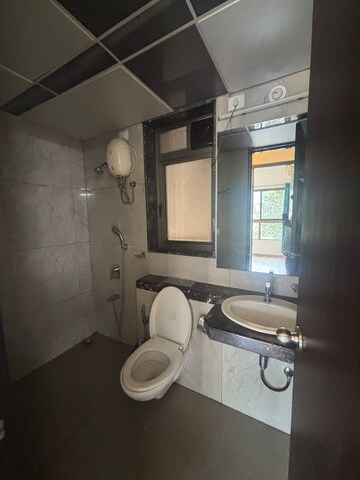 Bathroom in 2 BHK Apartment at L&T Emerald Isle, Powai – for Rent