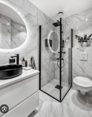 Bathroom in 2 BHK Builder Floor at ABA County 107, Sector 107 – for Sale