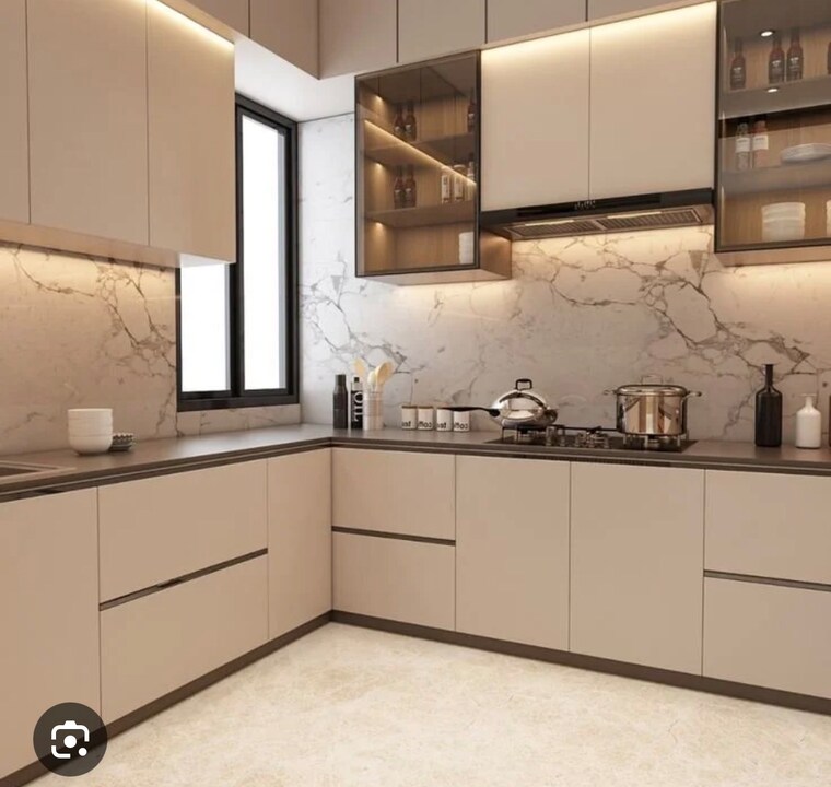 Kitchen, aba-county-107 2 Bedroom 1060 Sq.Ft. Builder Floor In Sector 107 Noida 10081413