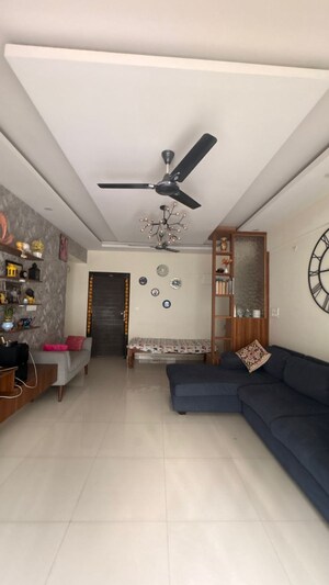 Living Room in 2 BHK Apartment at Elegant Whispering Winds, Kanakapura Road – for Sale