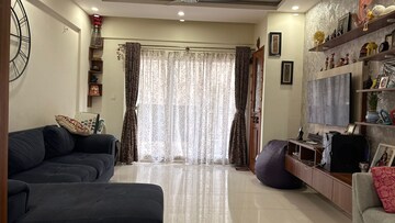 Living Room in 2 BHK Apartment at Elegant Whispering Winds, Kanakapura Road – for Sale