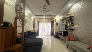 Living Room in 2 BHK Apartment at Elegant Whispering Winds, Kanakapura Road – for Sale