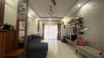 Living Room in 2 BHK Apartment at Elegant Whispering Winds, Kanakapura Road – for Sale