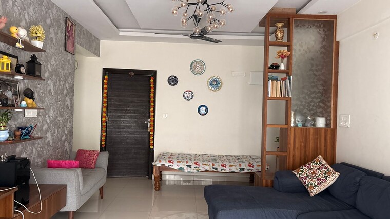 Living Room, elegant-whispering-winds 2 Bedroom 1419 Sq.Ft. Apartment In Kanakapura Road Bangalore 10081365