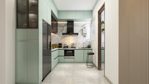 Kitchen in 2.5 BHK Apartment at Ravima Newton Homes Mundhwa, Mundhwa – for Sale