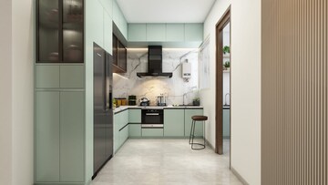 Kitchen in 2.5 BHK Apartment at Ravima Newton Homes Mundhwa, Mundhwa – for Sale