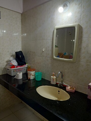 Bathroom in 3 BHK Apartment at Gokhale Zelam, Prabhat Road – for Rent