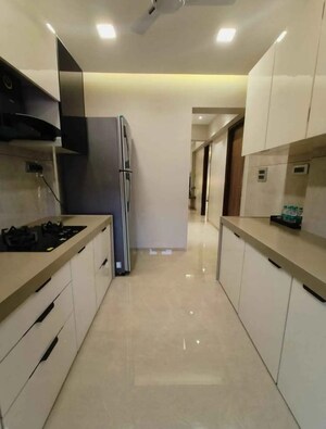 Kitchen in 2 BHK Apartment at Sheth Vasant Oasis, Andheri East – for Rent