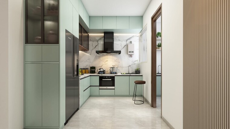 Kitchen, godrej-elaris 3 Bedroom 1440 Sq.Ft. Apartment In Magarpatta City Pune 10081679