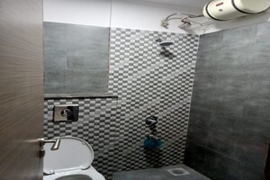 Bathroom in 2 BHK Apartment at The Wadhwa The Address, Ghatkopar West – for Rent