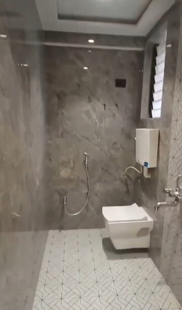 Bathroom in 2 BHK Apartment at Raj Tulsi Aawas, Badlapur East – for Sale