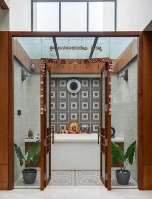 Building Lobby in 3 BHK Villa at Budigere – for Sale