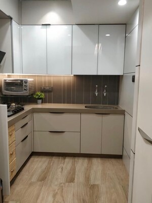 Kitchen in 2 BHK Apartment at Enpar Lotus 101 Worli Residences, Lower Parel – for Rent