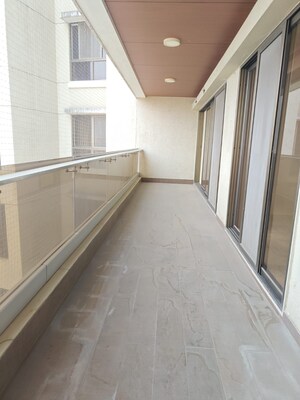 Balcony in 4 BHK Apartment at Maurya Apartment Malad, Malad East – for Rent