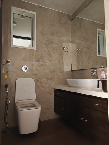 Bathroom in 4 BHK Apartment at Maurya Apartment Malad, Malad East – for Rent