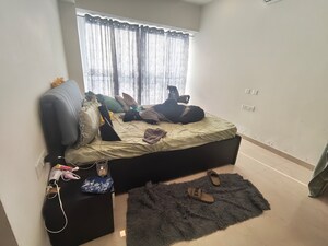 Living Room in 2 BHK Apartment at Ruparel Ariana, Parel – for Rent