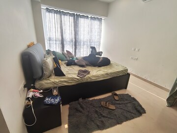 Living Room in 2 BHK Apartment at Ruparel Ariana, Parel – for Rent