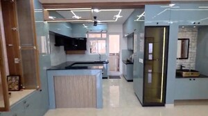 Kitchen in 3 BHK Apartment at Aurobindo Kohinoor, Serilingampally – for Rent