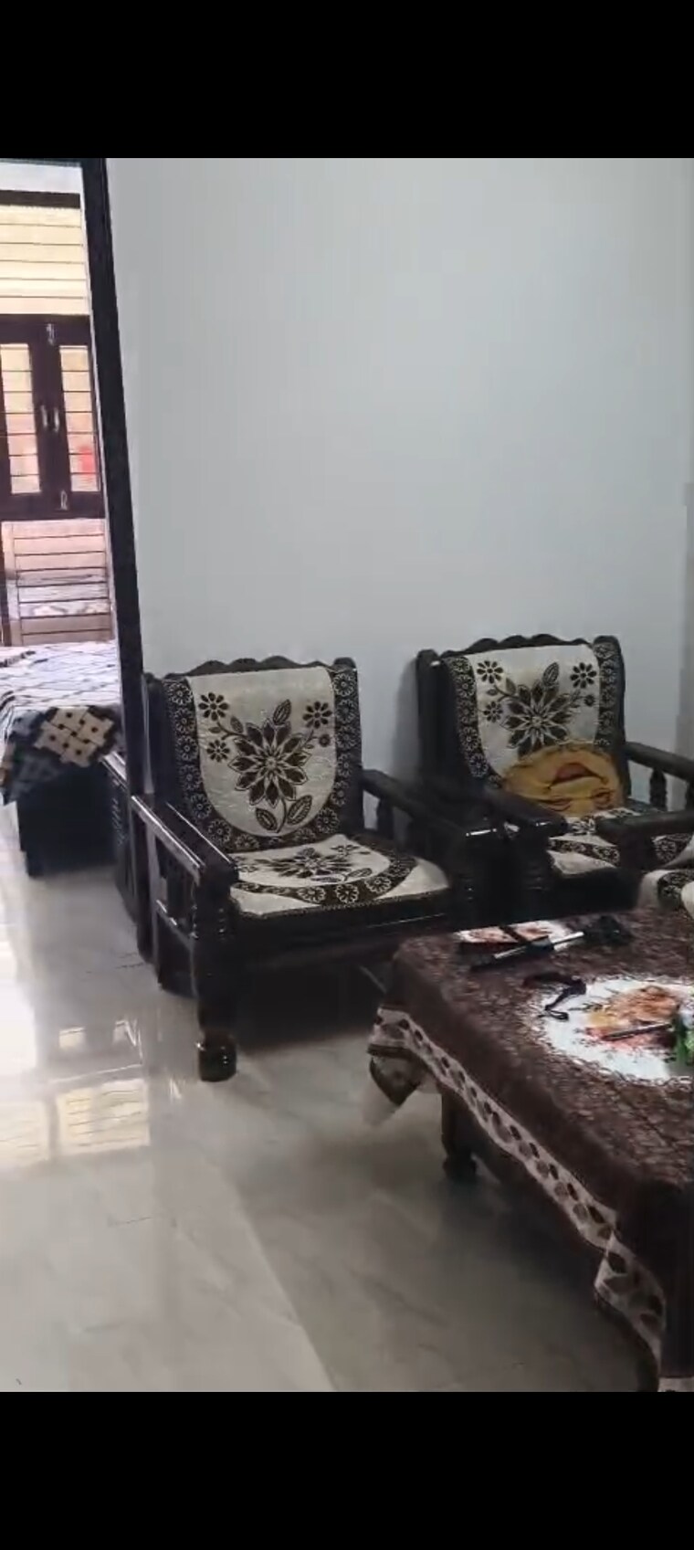 Living Room, balaji-enclave 2 Bedroom 100 Sq.Yd. Builder Floor In Govindpuram Ghaziabad 10081926
