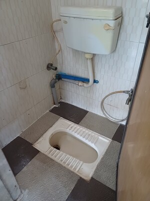 Bathroom in 1 BHK Apartment at Mahape – for Rent