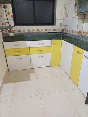Kitchen in 1 BHK Apartment at Mahape – for Rent