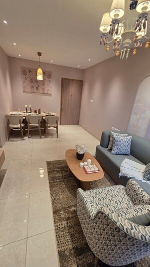 Living Room in 2 BHK Apartment at Birla Evam, Manjri Budruk – for Sale