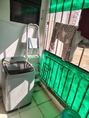 Balcony in 2 BHK Builder Floor at Dhakoli – for Sale