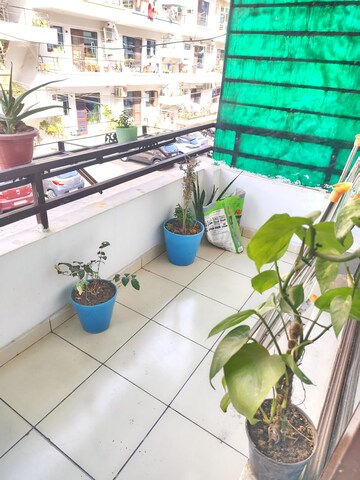 Balcony in 2 BHK Builder Floor at Dhakoli – for Sale