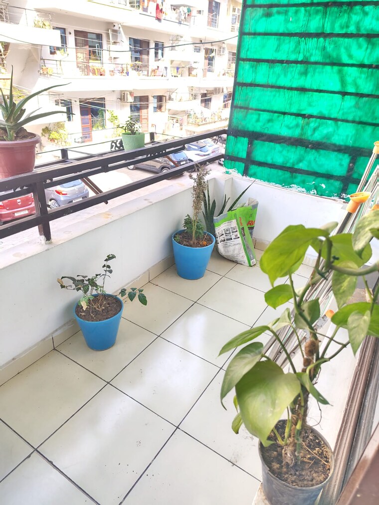 Balcony, dhakoli 2 Bedroom 1100 Sq.Ft. Builder Floor In Dhakoli Zirakpur 10095019