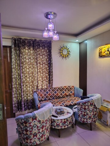 Living Room in 2 BHK Builder Floor at Dhakoli – for Sale