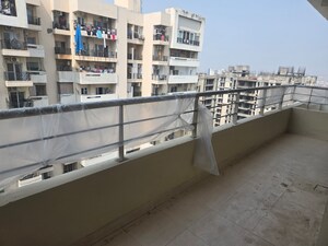 Balcony in 3 BHK Apartment at Purvanchal Royal Park, Sector 137 – for Rent
