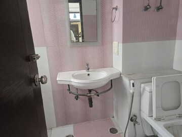 Bathroom in 3 BHK Apartment at Purvanchal Royal Park, Sector 137 – for Rent