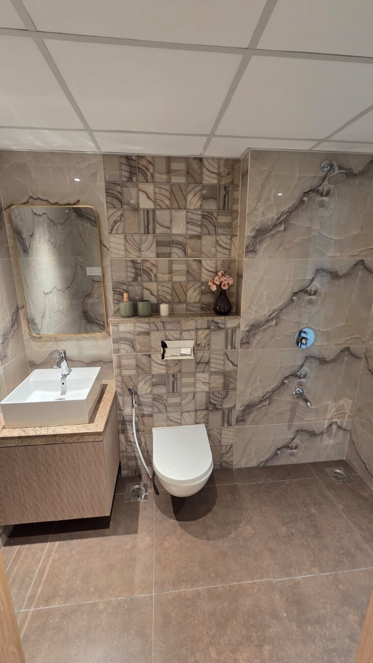 Bathroom, birla-evam 3 Bedroom 1514 Sq.Ft. Apartment In Manjri Budruk Pune 10095052