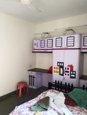 Living Room in 3 BHK Apartment at Gokhale Saraswati Park, Ideal Colony – for Rent