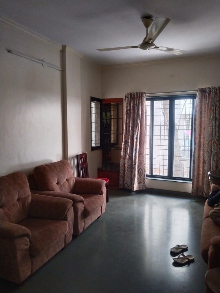 Living Room, gokhale-saraswati-park 3 Bedroom 1370 Sq.Ft. Apartment In Ideal Colony Pune 10095130