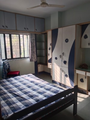 Kitchen in 3 BHK Apartment at Gokhale Saraswati Park, Ideal Colony – for Rent