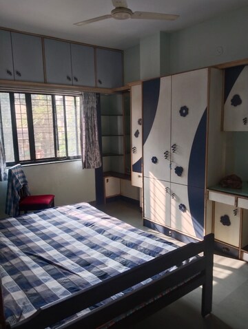 Kitchen in 3 BHK Apartment at Gokhale Saraswati Park, Ideal Colony – for Rent