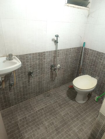 Bathroom in 3 BHK Apartment at Satellite – for Rent