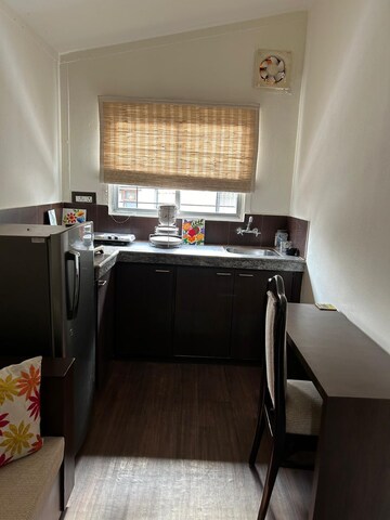 Kitchen in 1 RK Apartment at Defence Colony – for Rent