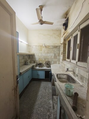 Kitchen in 2 BHK Builder Floor at Pamposh Enclave – for Rent