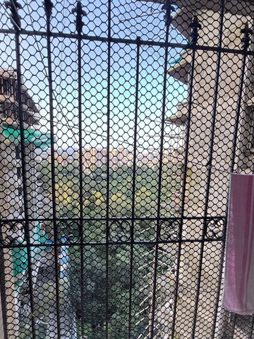 Balcony in 3 BHK Apartment at Adarsh Whispering Wind CHS, Malad West – for Rent