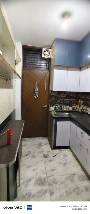 Kitchen in 1.5 BHK Independent House at RWA Apartments Sector 50, Sector 50 – for Rent