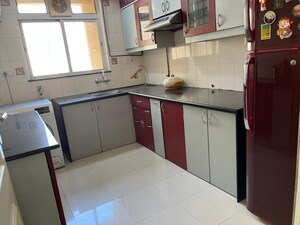 Kitchen in 3 BHK Apartment at Hiranandani Tiara, Ghodbunder Road – for Sale