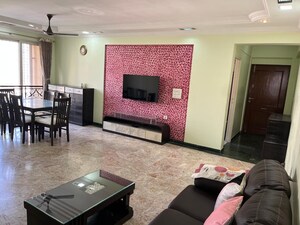 Living Room in 3 BHK Apartment at Hiranandani Tiara, Ghodbunder Road – for Sale