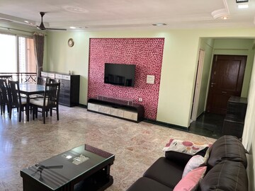 Living Room in 3 BHK Apartment at Hiranandani Tiara, Ghodbunder Road – for Sale