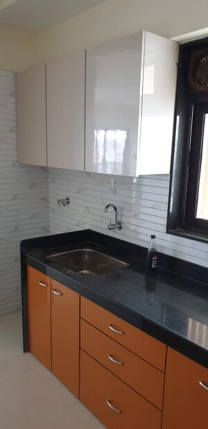 Kitchen in 3 BHK Apartment at Chandak Stella, Goregaon West – for Rent