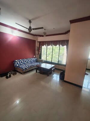 Living Room in 2 BHK Apartment at Happy Valley Homes, Manpada – for Rent