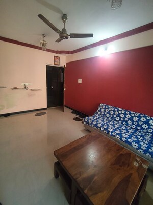 Kitchen in 2 BHK Apartment at Happy Valley Homes, Manpada – for Rent
