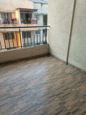 Balcony in 2.5 BHK Apartment at Essen Shonest Towers, Wakad – for Rent